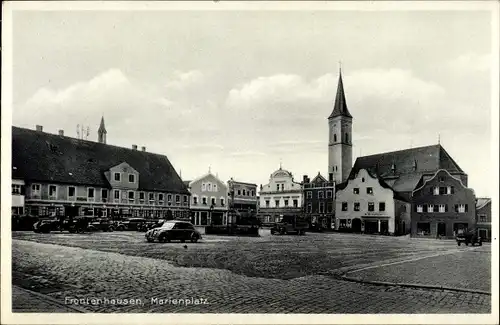 Ak Frontenhausen in Niederbayern, Marienplatz