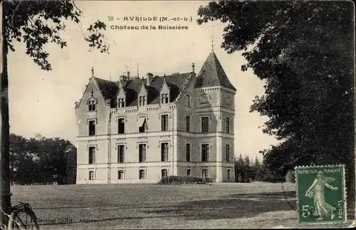 Ak Avrille Maine-et-Loire, Chateau de la Boissiere