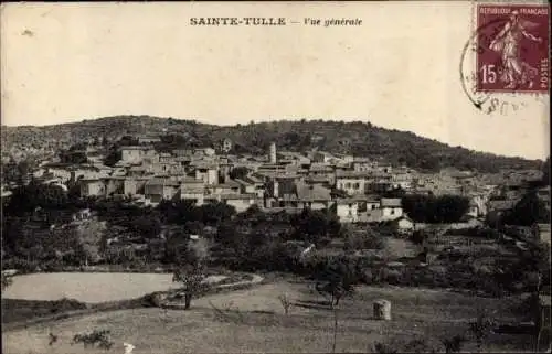 Ak Sainte Tulle Alpes de Haute Provence, Vue generale