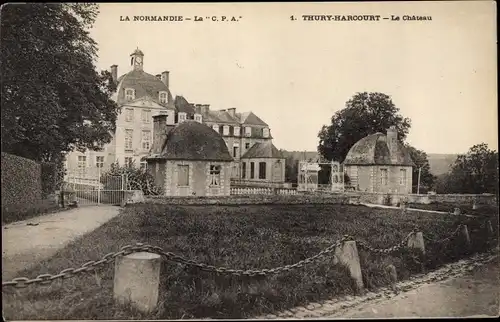 Ak Thury Harcourt Calvados, Le Chateau