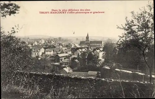 Ak Thury Harcourt Calvados, Vue generale