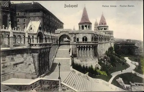 Ak Budapest Ungarn, Fischer-Bastei