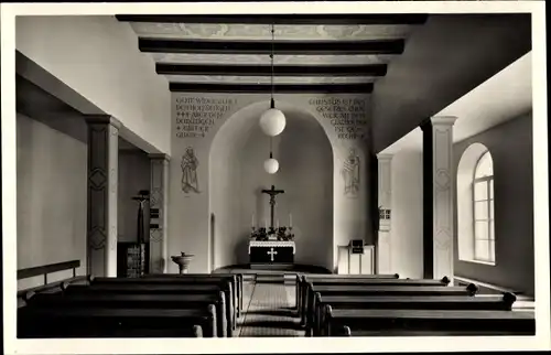 Ak Eggenfelden in Niederbayern, Evang. Kirche