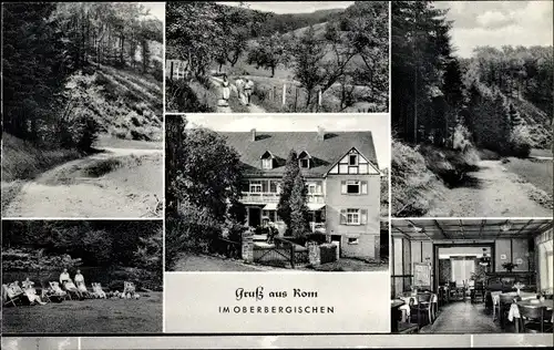 Ak Rom Morsbach im Oberbergischen Kreis, Pension Heinrich Klein