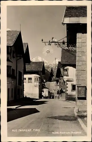 Ak Tarrenz in Tirol, Straßenpartie