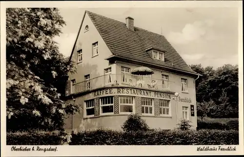 Ak Oberbieber Rengsdorf in Rheinland Pfalz, Waldhaus Fernblick