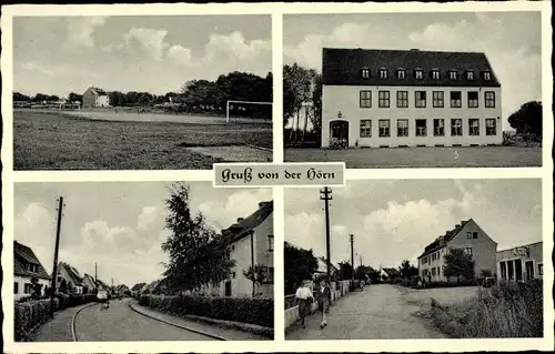 Ak Hörn Aachen in Nordrhein Westfalen, Kaufhaus Karl Driessen, Straßenpartie