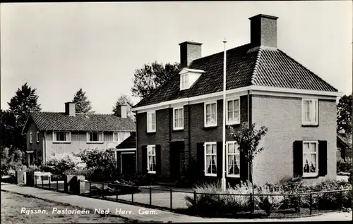 Ak Rijssen Overijssel Niederlande, Pastorieen Ned. Herv. Gem.