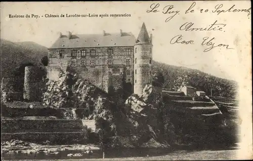 Ak Lavoûte sur Loire Haute Loire, Le Chateau apres restauration