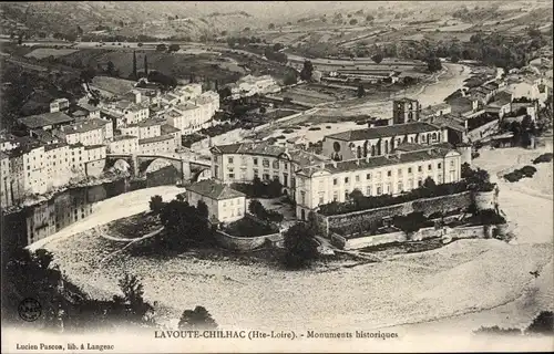 Ak Lavoûte Chilhac Haute Loire, Monuments historiques