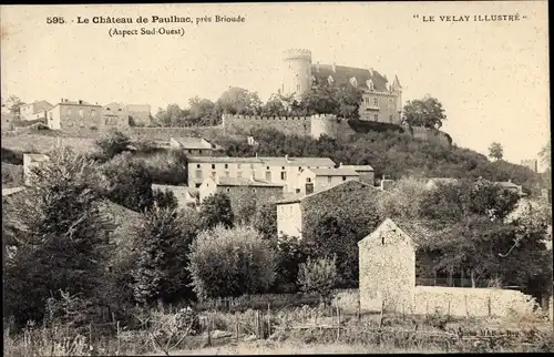 Ak Paulhac Haute Loire, Le Chateau