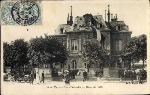 Ak Trouville Calvados, Hotel de Ville