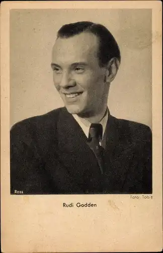 Ak Schauspieler Rudi Godden, Portrait, Ross Verlag