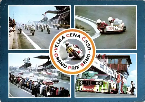 Ak Brno Brünn Südmähren, Velka Cena CSSR, Grand Prix Brno, Großer Preis der Tschechoslowakei