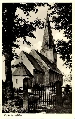 Ak Breklum in Nordfriesland, Kirche
