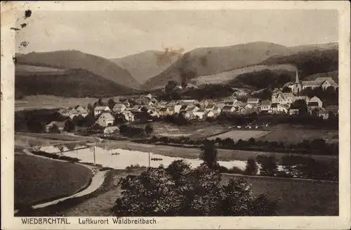 Ak Waldbreitbach an der Wied, Gesamtansicht