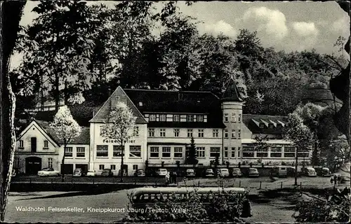 Ak Bad Iburg am Teutoburger Wald, Waldhotel Felsenkeller