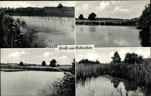 Ak Hollenstedt in Niedersachsen, Seeansichten