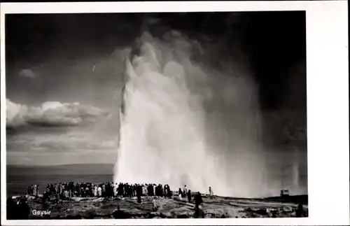 Ak Island, Geysir