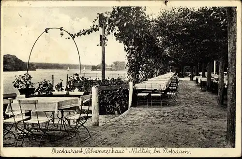 Ak Nedlitz Potsdam in Brandenburg, Restaurant Schweizerhaus, Inh. H. Birkholz