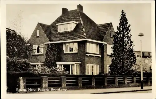 Ak Rijssen Overijssel Niederlande, Herv. Pastorie Boomkamp