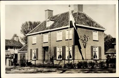 Ak Rijssen Overijssel Niederlande, Herv. Pastorie Wierdensestraat