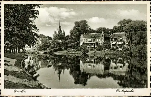 Ak Zwolle Overijssel Niederlande, Stadsgracht