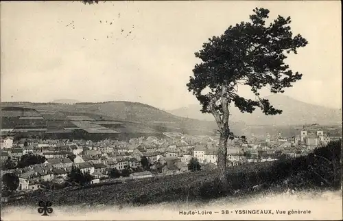 Ak Yssingeaux Haute Loire, Vue generale