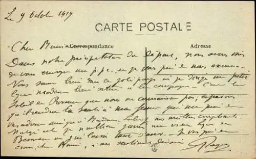 Ak Digne Alpes de Haute Provence, Vue Generale