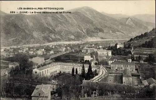 Ak Digne Alpes de Haute Provence, Le Grand Seminaire et les Ecoles