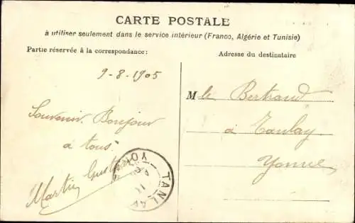 Ak Digne Alpes de Haute Provence, Vue Generale