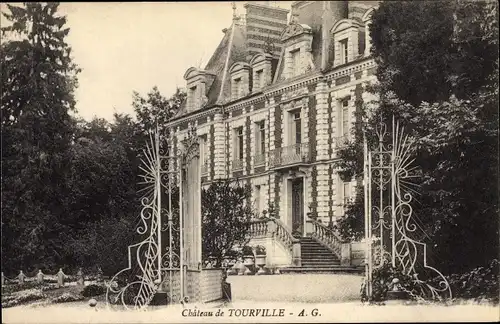 Ak Tourville Calvados, Le Chateau