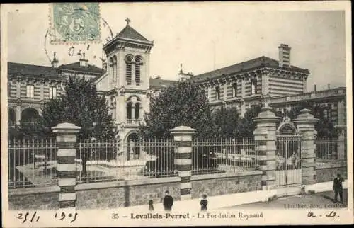 Ak Levallois Perret Hauts de Seine, La Fondation Raynaud