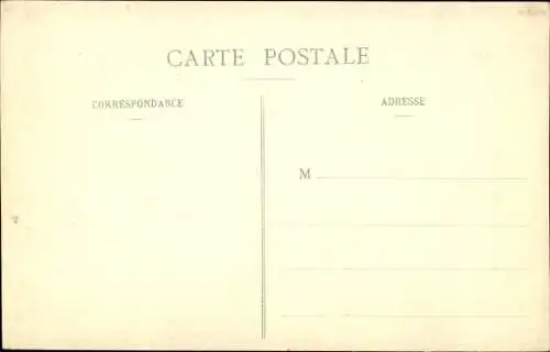 Ak Levallois Perret Hauts de Seine, La Crue de la Seine, Janvier 1910, La Rue Martinval