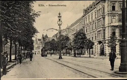 Ak Köln am Rhein, Hohenzollernring