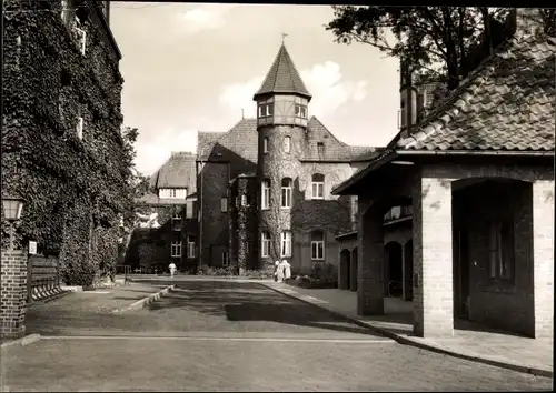 Ak Rotenburg an der Wümme, Eingang zum Krankenhaus