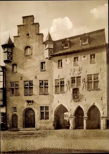 Ak Bad Münstereifel in Nordrhein Westfalen, Rathaus