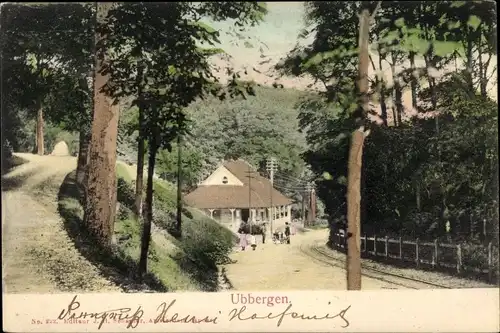 Ak Ubbergen Gelderland Niederlande, Straßenpartie