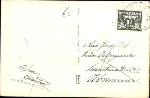 Ak Blokzijl Overijssel Niederlande, Kerkstraat