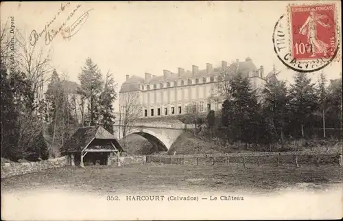Ak Harcourt Calvados, Le Chateau