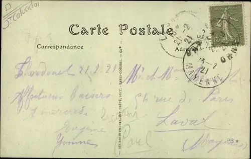 Ak Tordouet Calvados, Vue generale