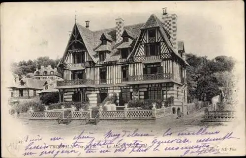 Ak Trouville sur Mer Calvados, La Maison Normande