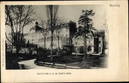 Ak Neuilly Hauts de Seine, Institution Notre Dame de Sainte Croix