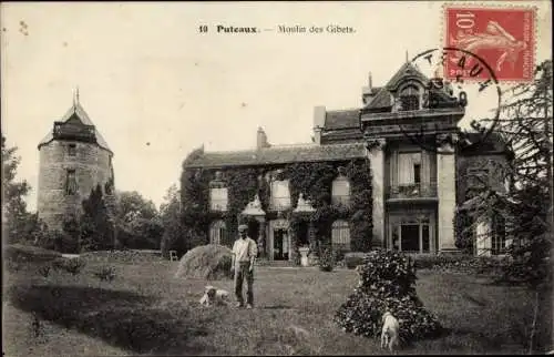 Ak Puteaux Hauts de Seine, Moulin des Gibets