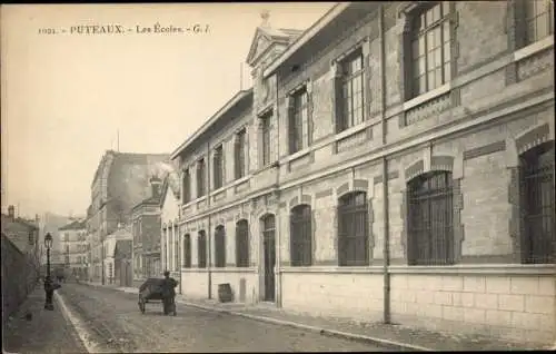 Ak Puteaux Hauts de Seine, Les Écoles