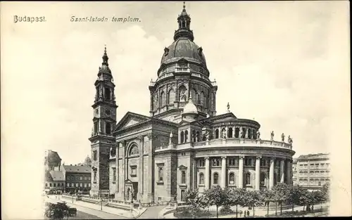 Ak Budapest Ungarn, Szent-Istvan templom