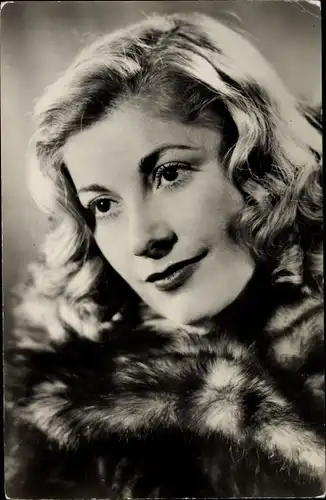 Ak Schauspielerin Gisela Uhlen, Portrait