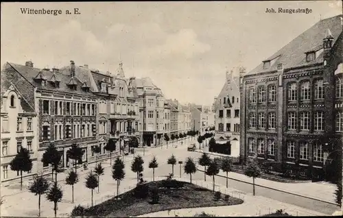 Ak Wittenberge an der Elbe Prignitz, Joh. Rungestraße