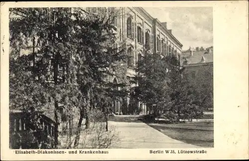 Ak Berlin Schöneberg, Elisabeth Diakonissenhaus und Krankenhaus, Lützowstraße