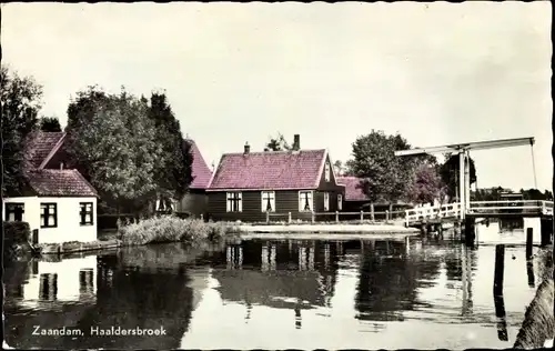 Ak Zaandam Zaanstad Nordholland, Haaldersbroek